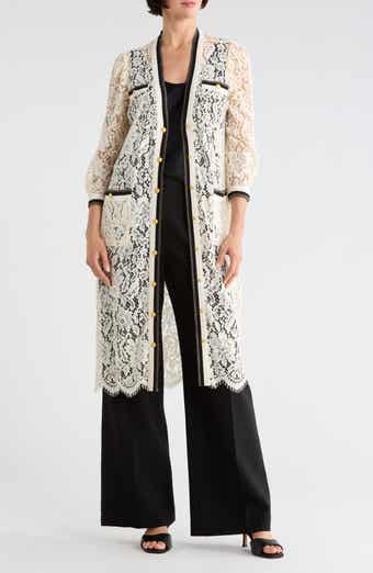 Whisper Lace Cardigan Dress