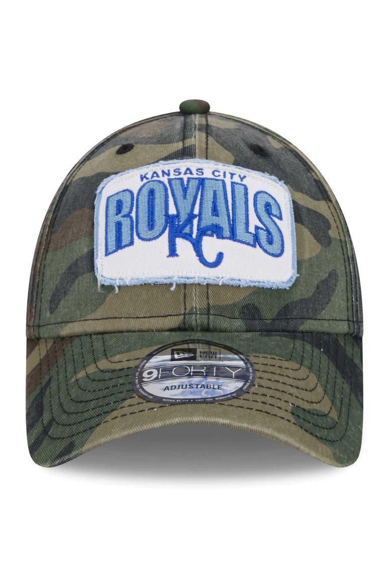 Men's New Era Camo Kansas City Royals Gameday 9FORTY Adjustable Hat, Alternate, color, Camo