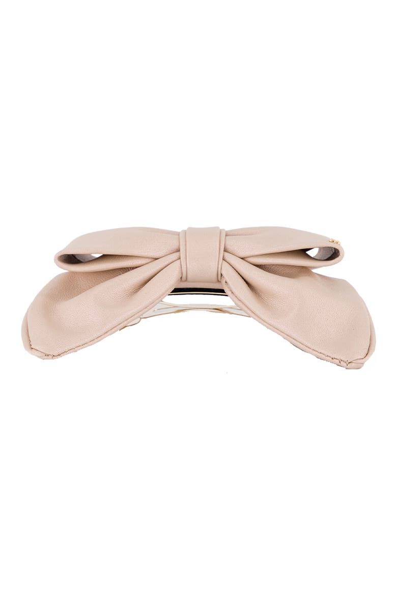 Bow Hair Clip, Alternate, color, IVORY