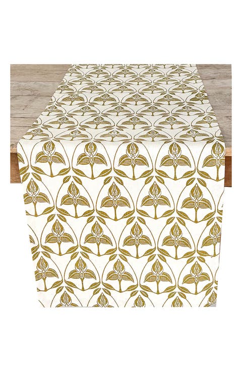 Orchid Table Runner
