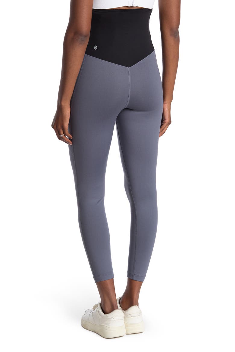 Daily Pocket 7/8 Maternity Leggings, Alternate, color, GREY FOLKSTONE