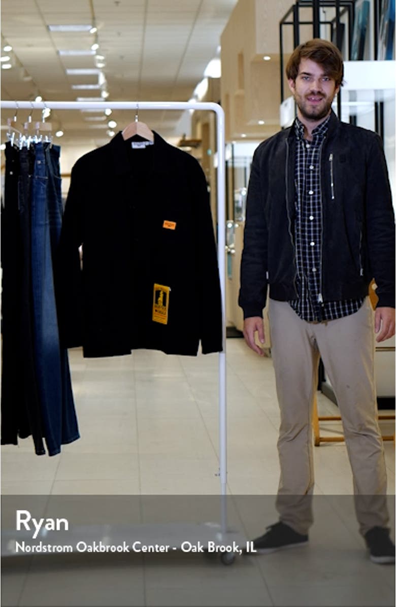 Organic Cotton Canvas Coverall Jacket, sales video thumbnail