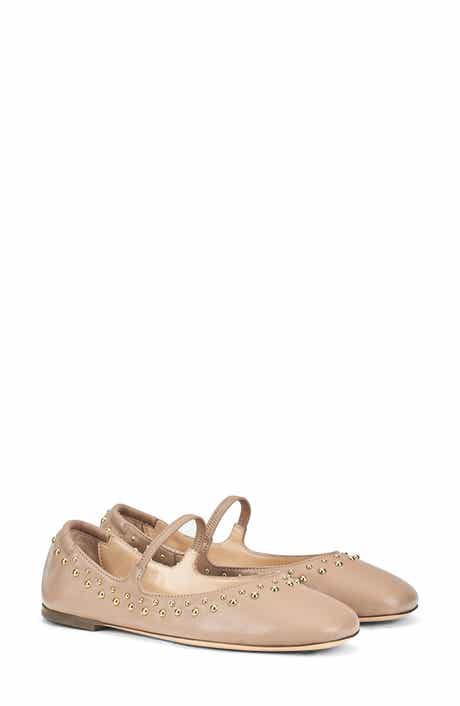 AGL Iris Studded Mary Jane Flat