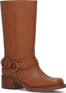 FRYE AND CO Miranda Harness Faux Leather Boot