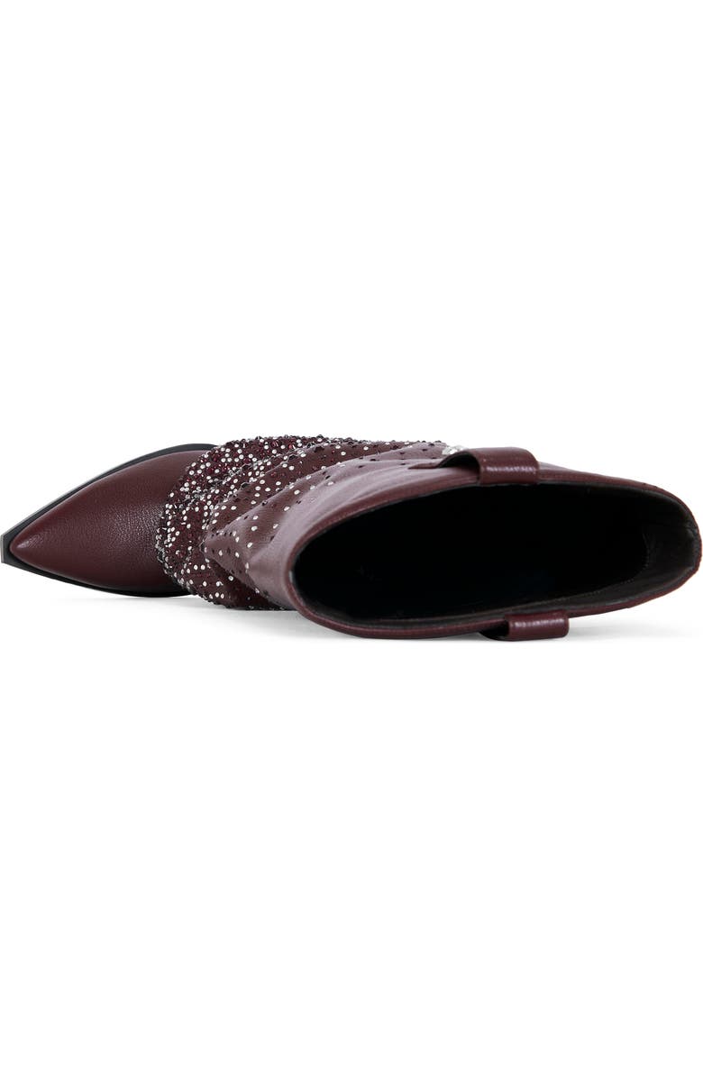 AZALEA WANG Beth Stud Western Boot, Alternate, color, Brown