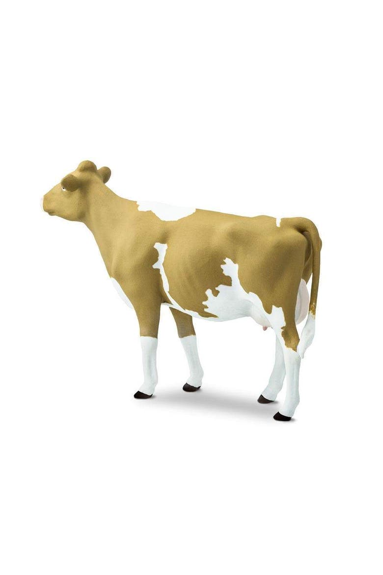 Guernsey Cow Kids Toy Figure, Alternate, color, None
