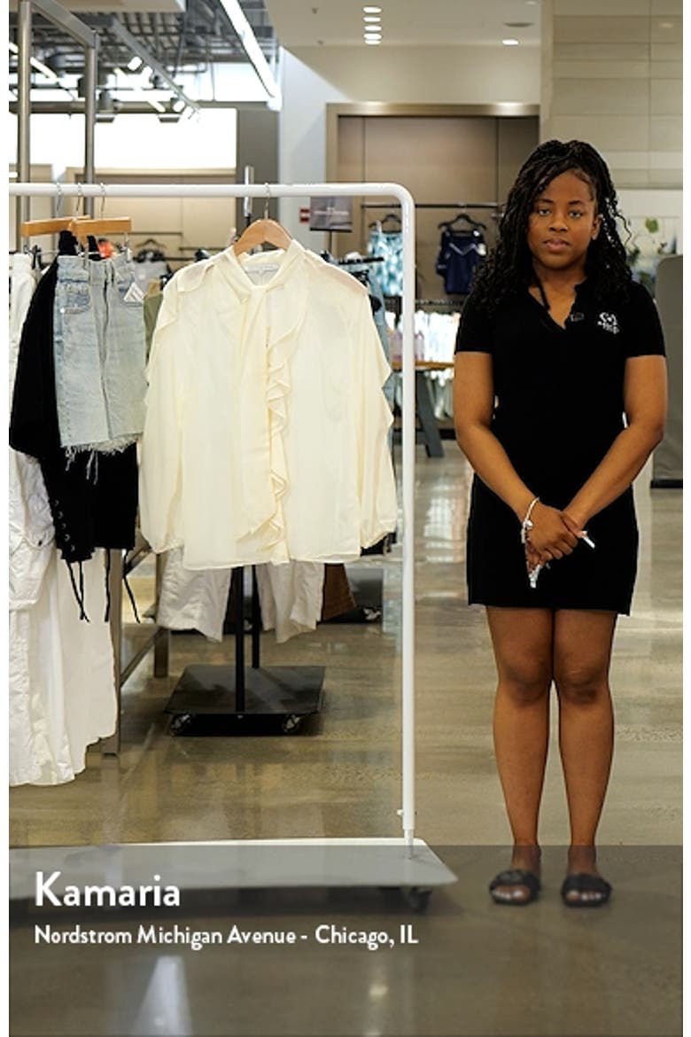 Sheer Chiffon Ruffle Shirt video