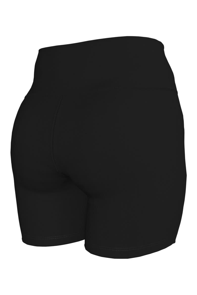 6-Inch Swim Kick Shorts, Alternate, color, BLACK