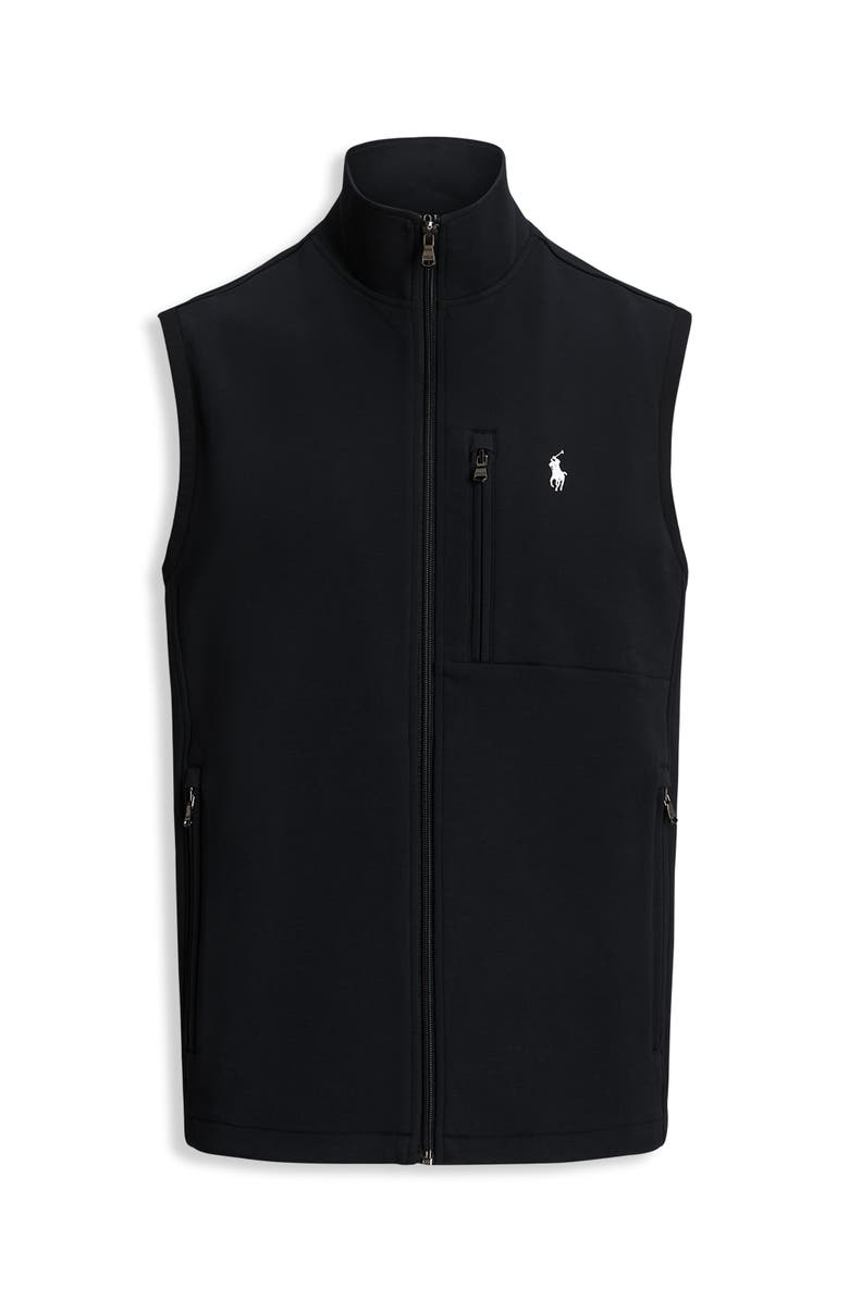 Polo Ralph Lauren Big & Tall Double-Knit Tech Vest, Alternate, color, Polo Black