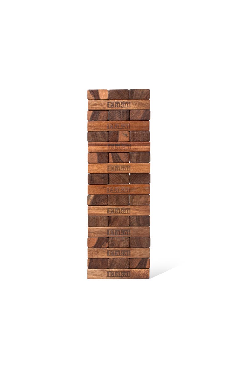 Elakai Acacia Woodlander Mountain Blocks, Alternate, color, Classic / Natural Wood