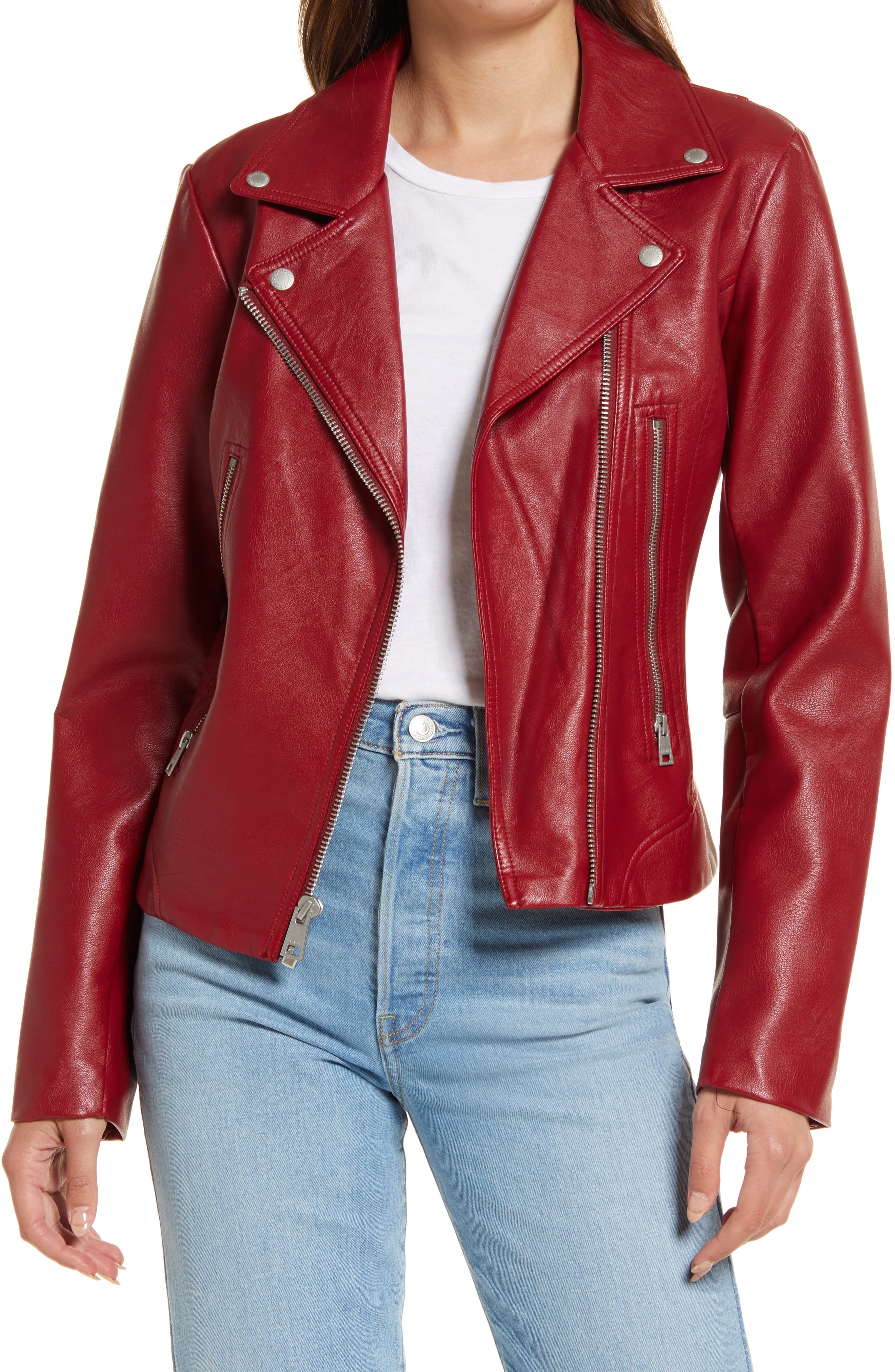 Levi's Faux Leather Moto Jacket