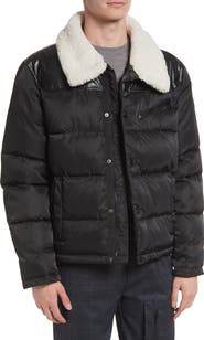 Noize Vroni Mixed Media Puffer Jacket
