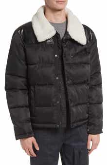 Vroni Mixed Media Puffer Jacket