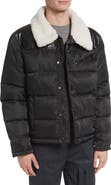 Noize Vroni Mixed Media Puffer Jacket