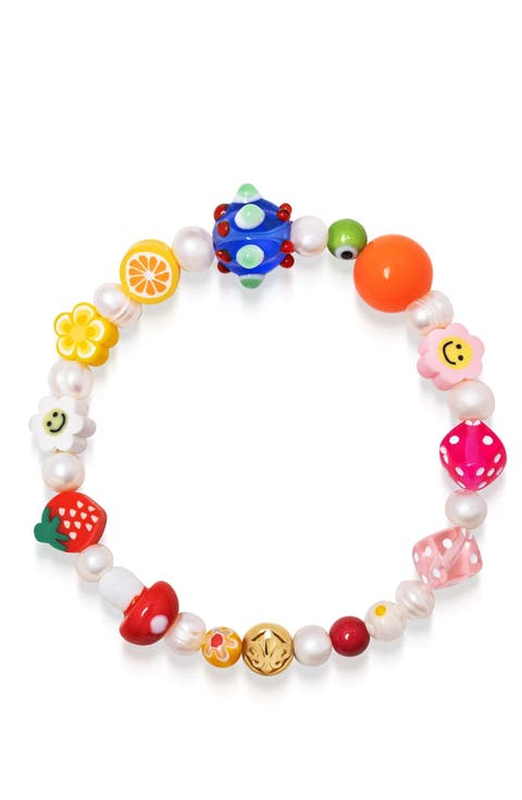 Berry Pearl Bracelet