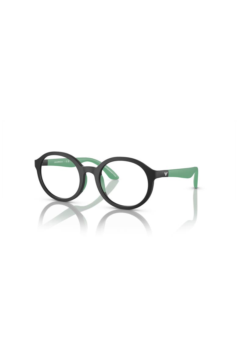 48mm Round optical glasses, Main, color, Black