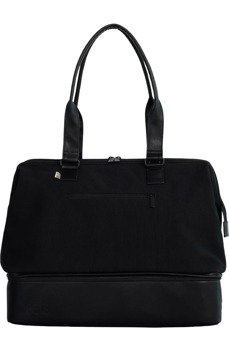 Béis The Weekender Travel Bag, Main, color, Black