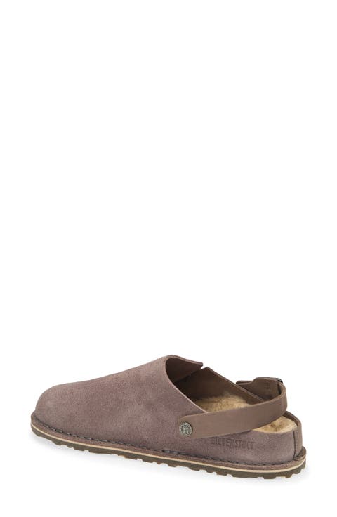 Lutry Genuine Shearling Clog