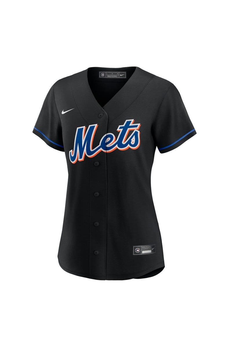 Nike Women's Nike Black New York Mets 2022 Alternate Replica Team Jersey, Alternate, color, 