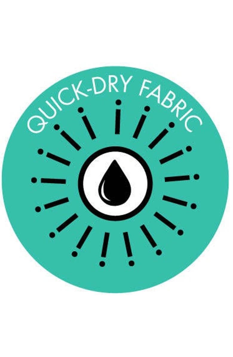 Swim 365 Taslon<sup>®</sup> Cover Up Capri Pant, Alternate, color, Black