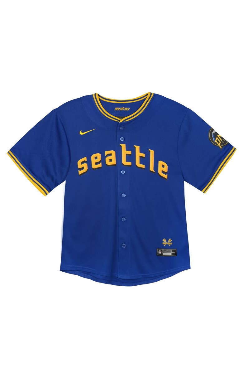 Nike Toddler Nike  Blue Seattle Mariners City Connect Team Limited Jersey, Alternate, color, 