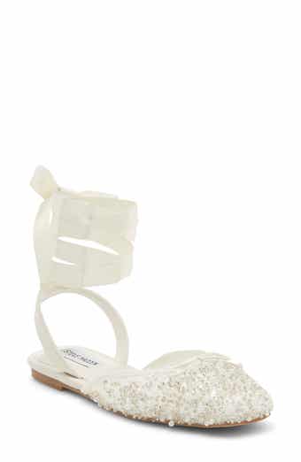 Scarletta Ankle Tie Ballet Flat