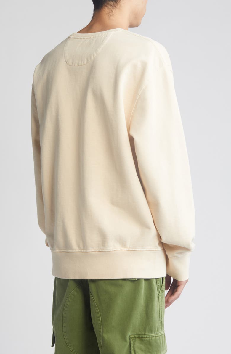 Saturdays NYC Bowery Embroidered Cotton Sweatshirt, Alternate, color,