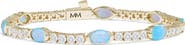Melinda Maria The Maven Tennis Bracelet