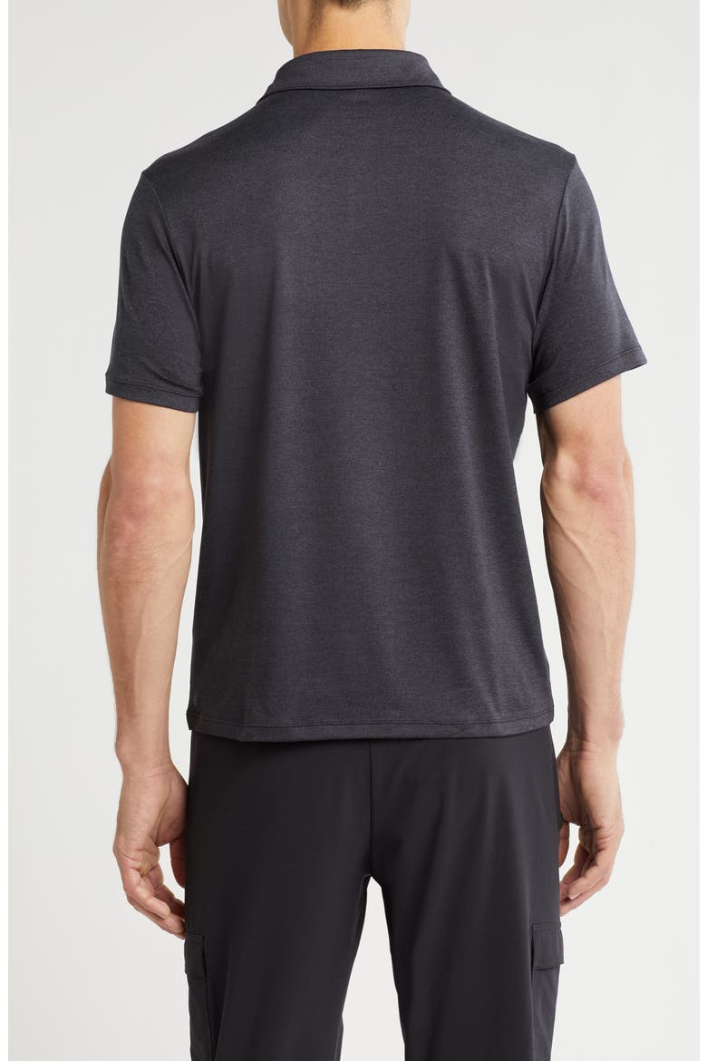 Dynamic Train Polo, Alternate, color, GREY DARK CHARCOAL HEATHER