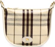 Burberry Coated Canvas Shoulder Bag