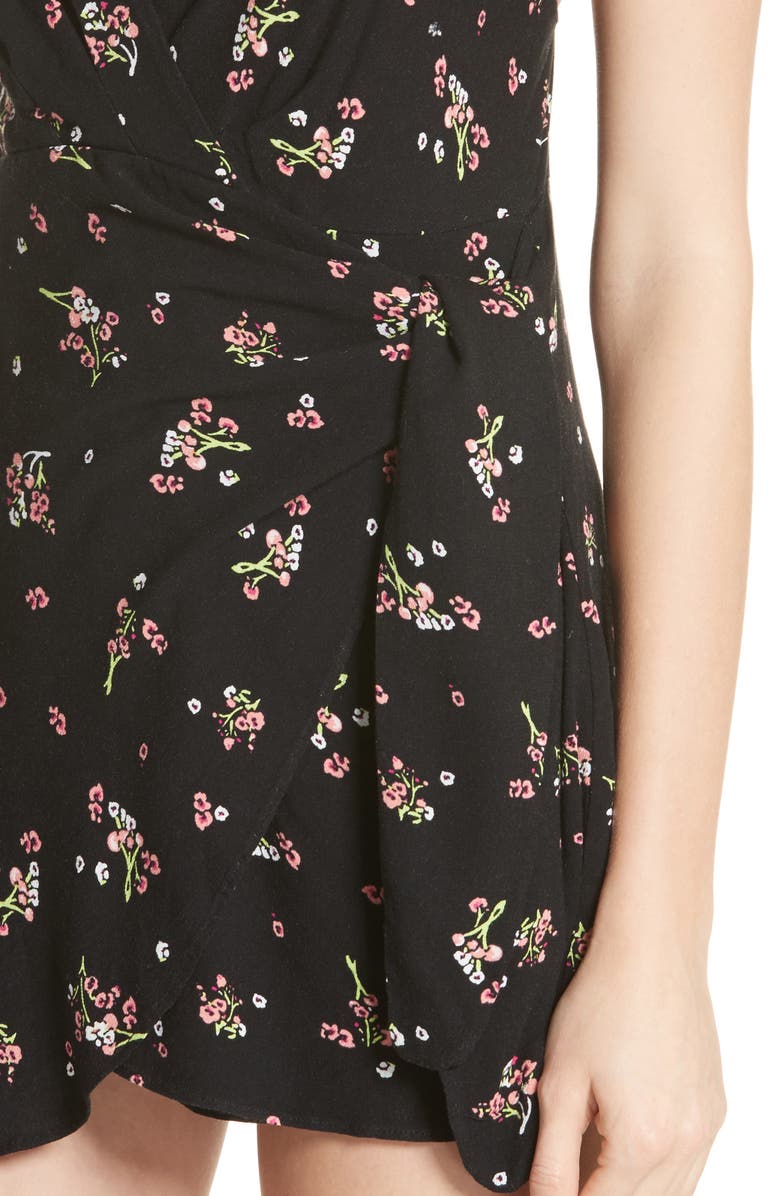 Free People Tango at Night Romper, Alternate, color, 