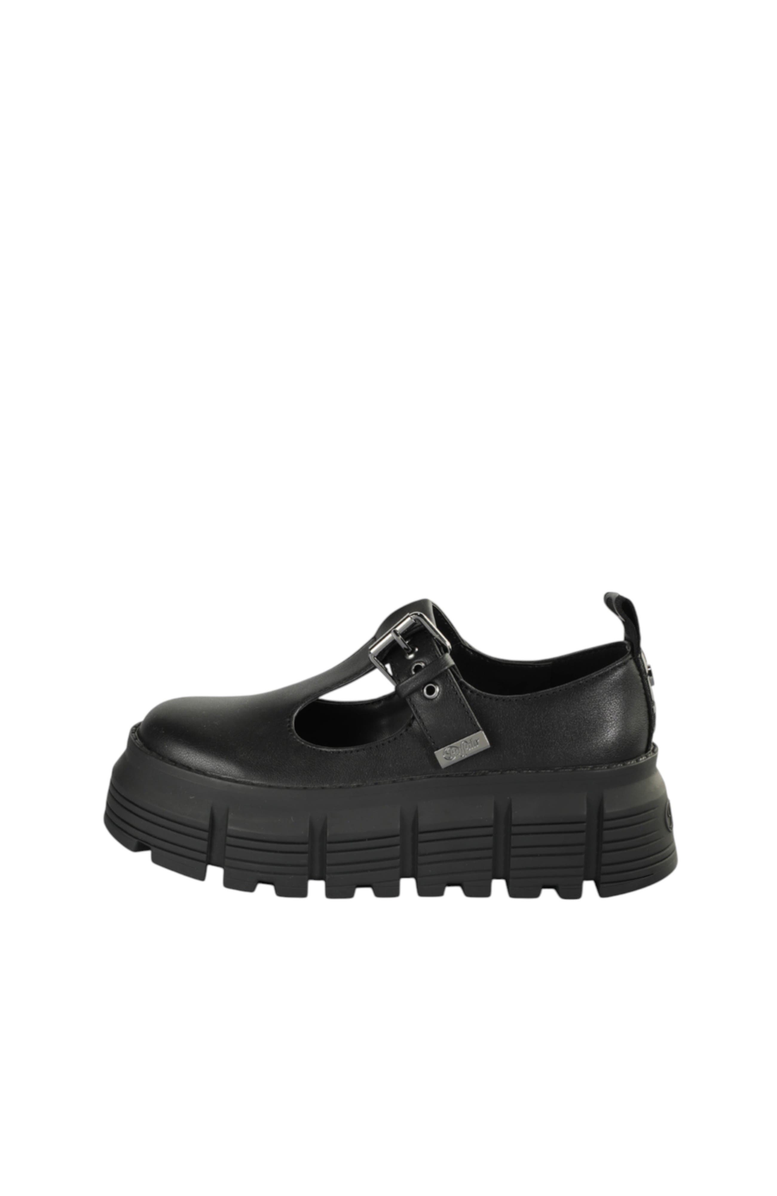 Buffalo Boots Ava Mary Flat Shoe, Main, color, Black