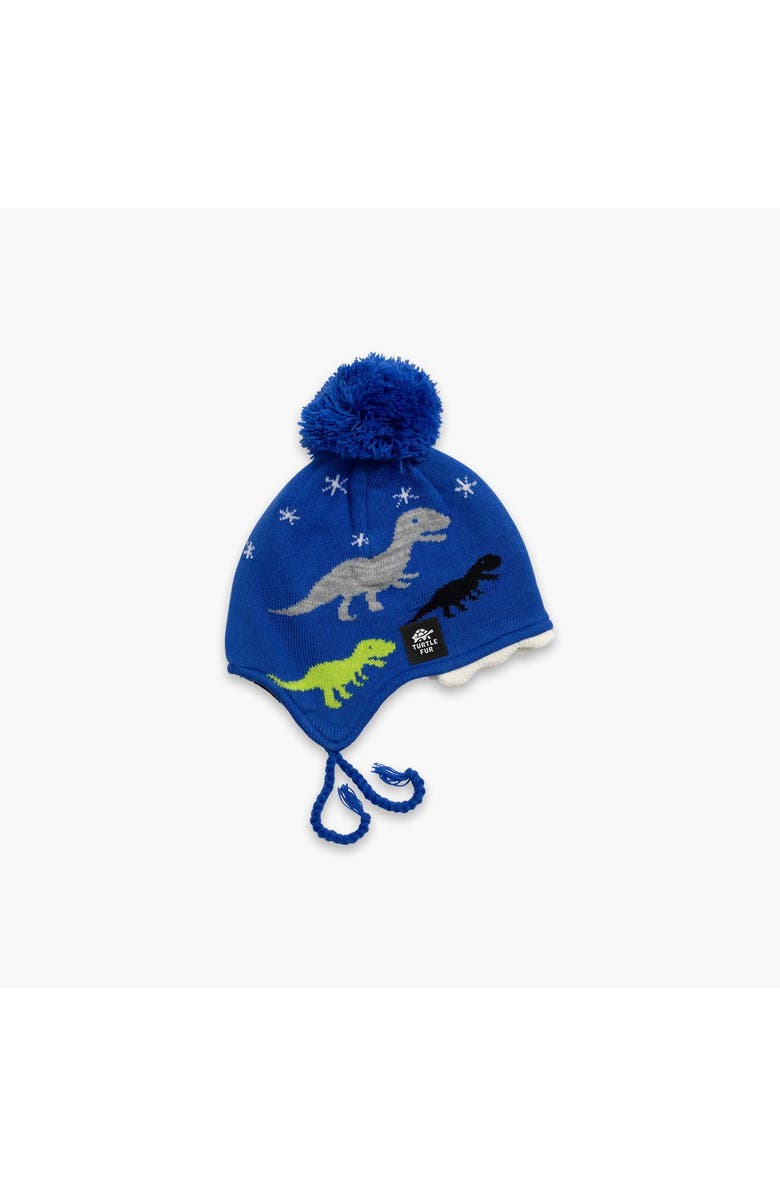Turtle Fur Toddler Chomp Chomp Winter Hat, Main, color, Royal