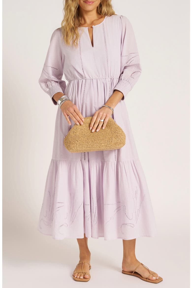 Rynne Maxi Dress, Alternate, color, LILAC