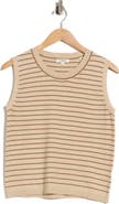 MAX STUDIO Striped Sweater Tank