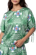 CIEBON Brigette Print Top