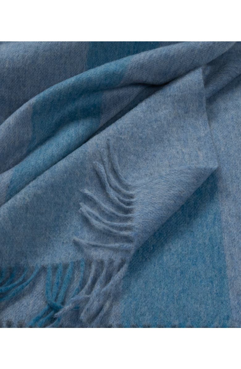 Prince of Scots Southampton Home Merino Wool Cabana Stripe, Alternate, color, Blue