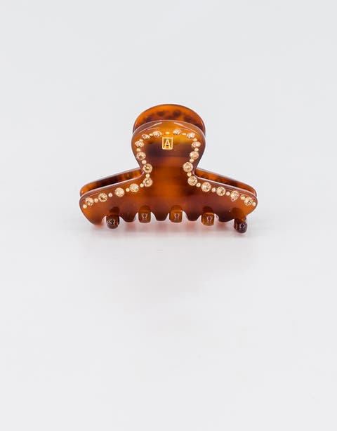 Raspail Acetate Strass Small Hair Claw Clip