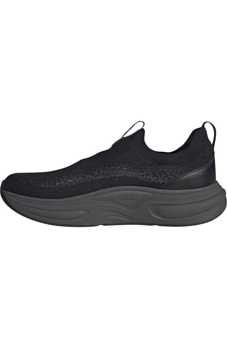 adidas Cloudfoam Cuxxion Slip-On Sneaker, Alternate, color, Core Black/ Carbon/ Grey Six