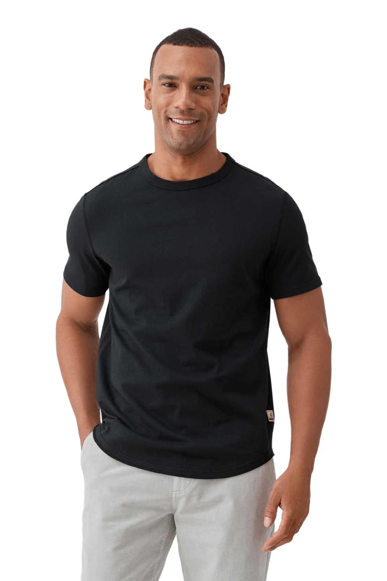 Salty Scoop Jersey Tee, Main, color, Black