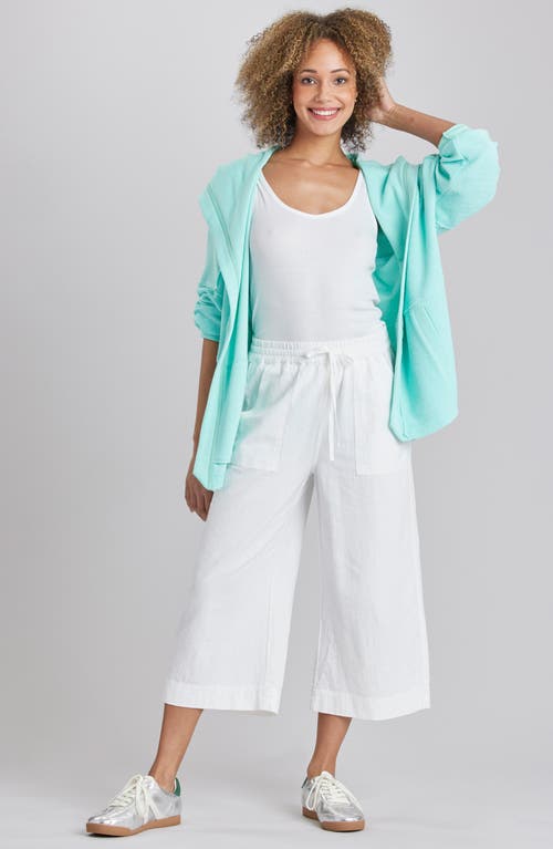 Supplies By Unionbay Dennie Solid Crop Cotton Gauze Pants