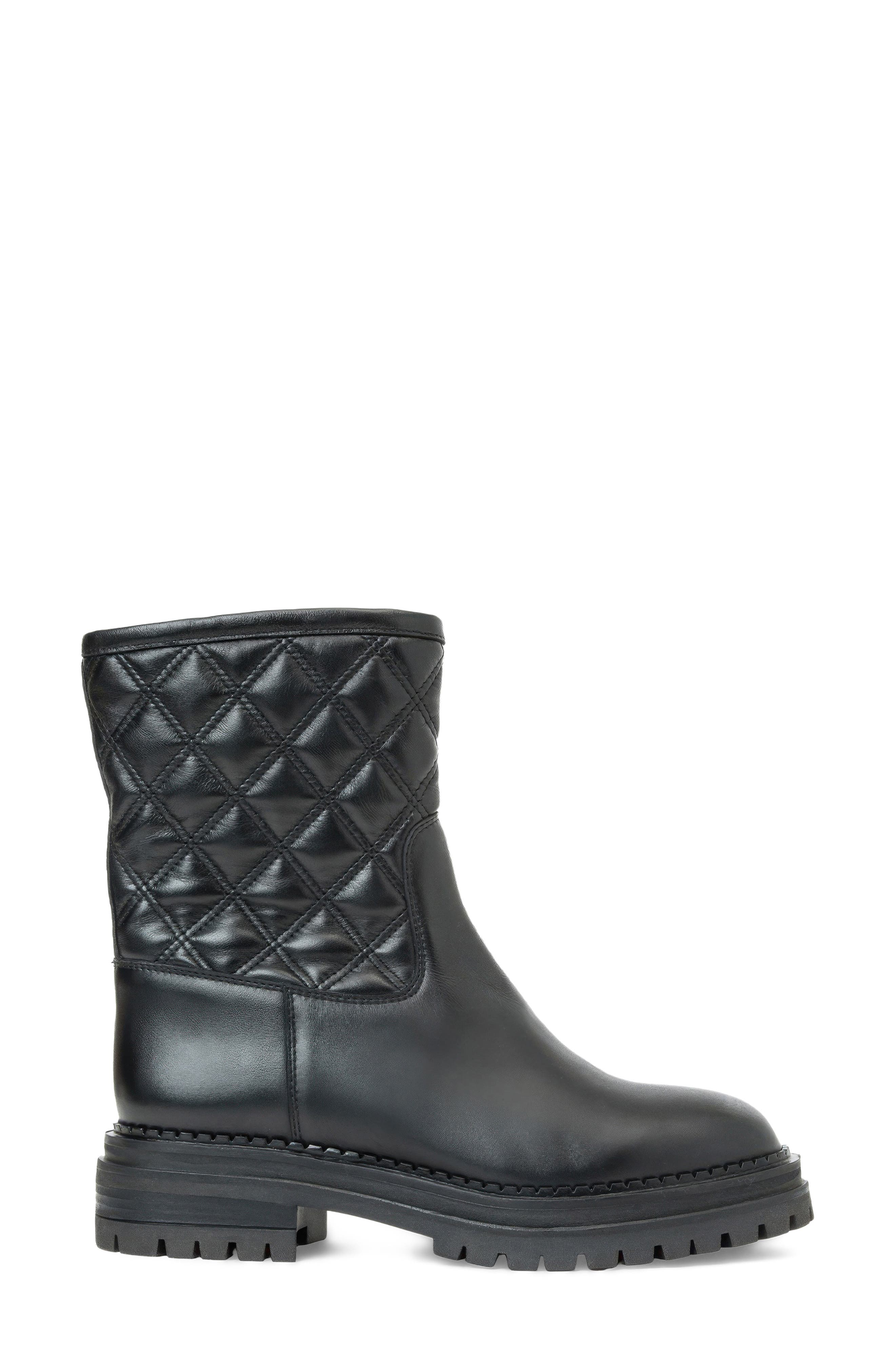 Zema Waterproof Leather Boot, Alternate, color, BLACK