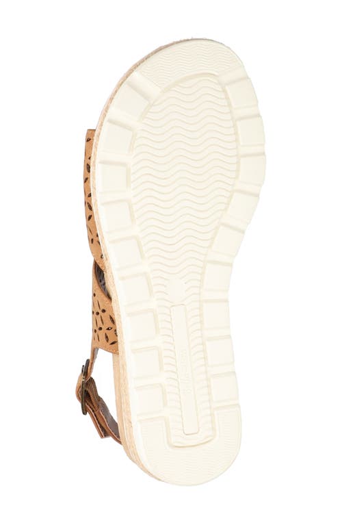 Bella Vita Cosette Slingback Espadrille Sandal In Tan