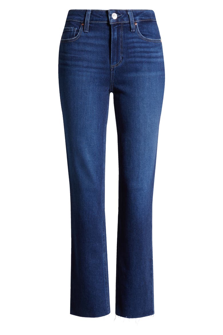 Cindy Raw Edge Straight Leg Jeans, Alternate, color, FOREIGN FILM