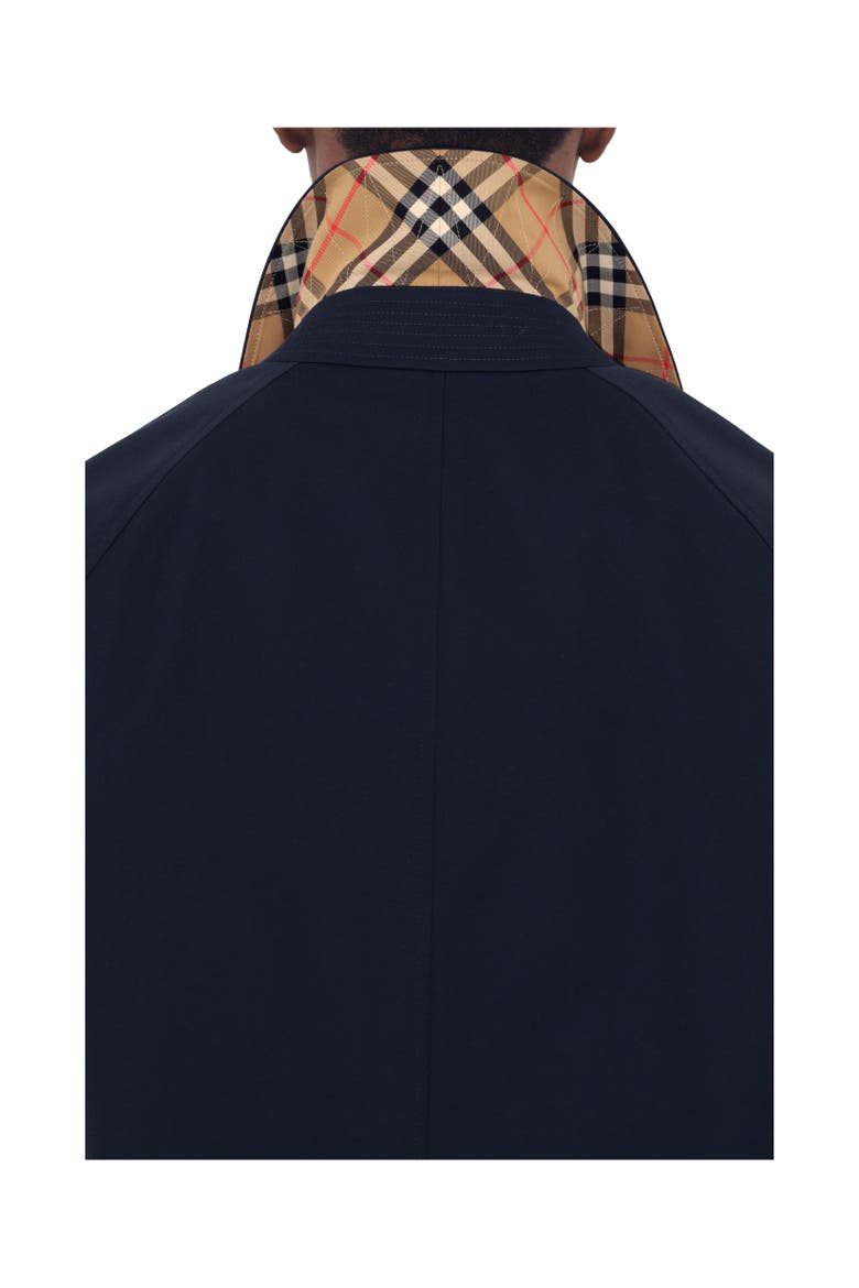 Short Camden Heritage Car Coat, Alternate, color, Coal blue