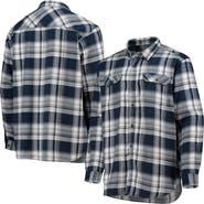 Columbia Men's Columbia Navy/White Dallas Cowboys Flare Gun Omni-Wick Button-Up Long Sleeve Shirt