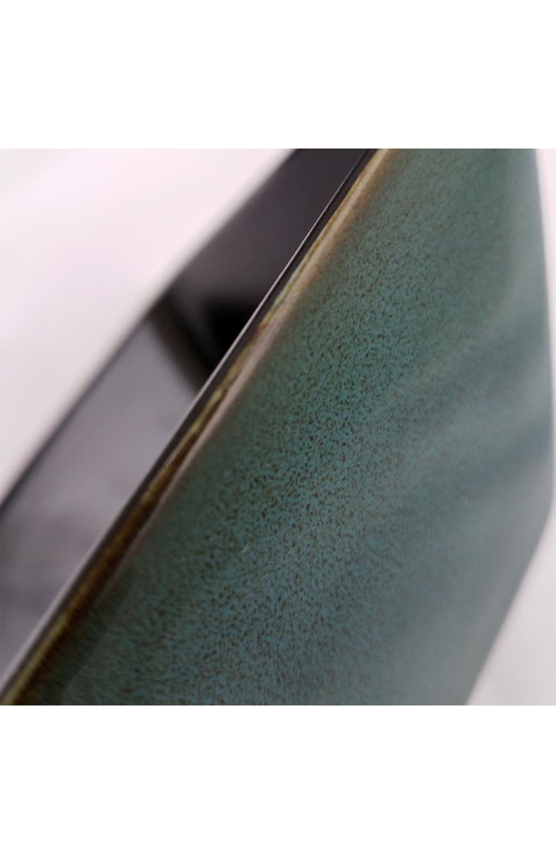 Gibson Elite Kiesling 16 piece Dinnerware Set, Alternate, color, Blue