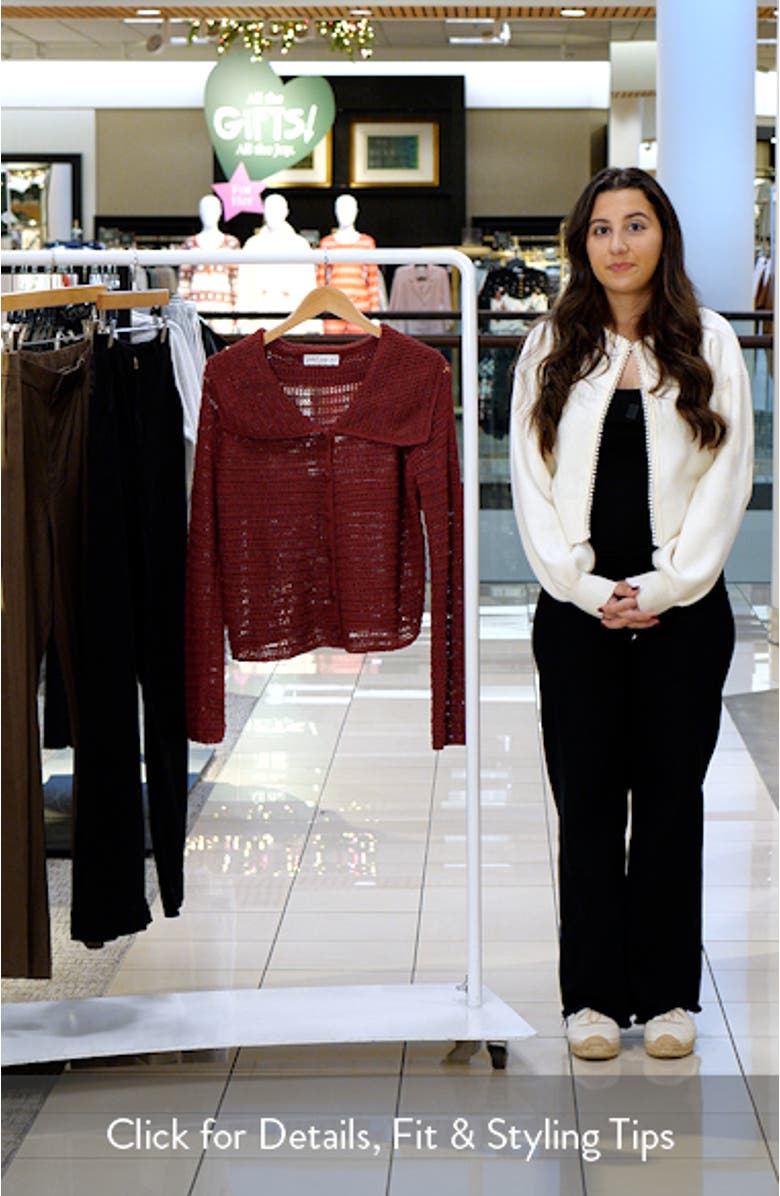 Lyra Sheer Cardigan, sales video thumbnail