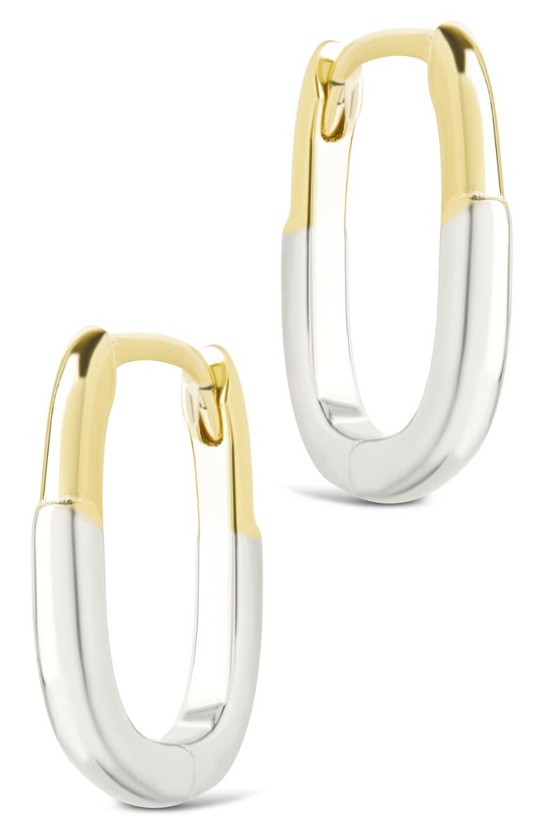 Sterling Forever Ainsleigh Micro Hoop Earrings, Alternate, color, Gold