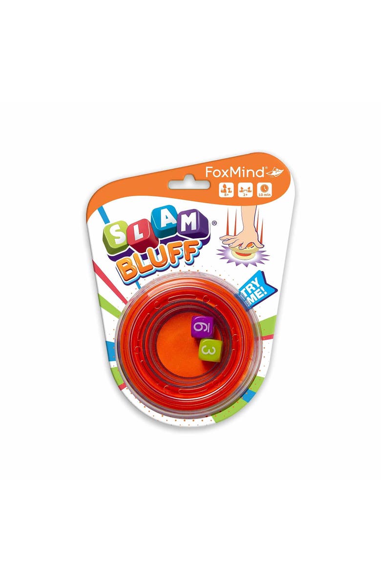FoxMind Slam Bluff Interactive Board Game, Ages 8+, 2-6 Players, Main, color, Multicolored